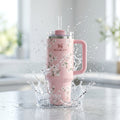 Stanley Floral Pink Tumbler 40oz